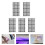 5 Sheets Reflective Markers 3d Scanning Reference Point Scanner Uk 7