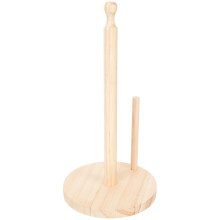 2Roll Multipurpose Wooden Paper Towel Rack Voor Keukengebruik