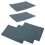 5 Pièces Tuiles De Toit Pour Maison De Bricolage Miniature 9