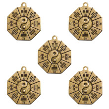 5 Pezzi Pendente Yin Yang Qian Kun Portachiavi Decorativo