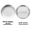 100Sets Lege Ijzeren Badges DIY Embleem Creaties 10