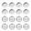 100Sets Lege Ijzeren Badges DIY Embleem Creaties 3