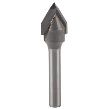 Fräser, 60 Grad, V-Typ, 45# Kohlenstoffstahl, 6 mm