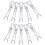 10 Pièces Pinces À Linge En Acier Inoxydable Crochets 7