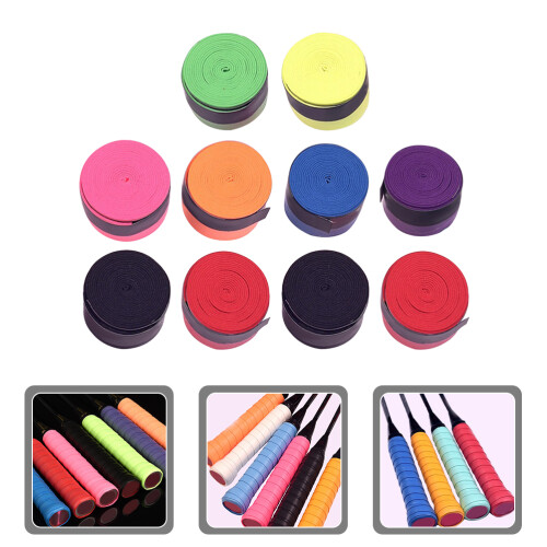 10 Rouleaux De De De Raquette De Tennis Badminton 1