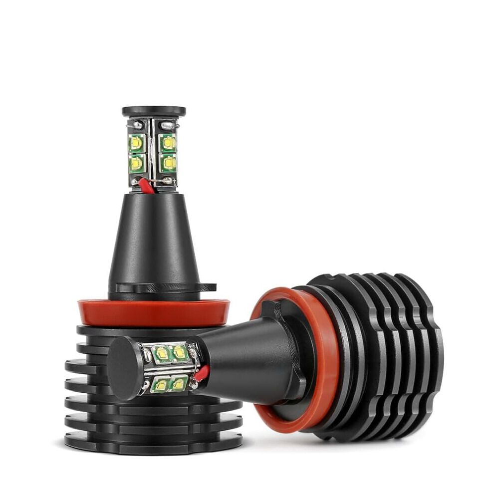 LED Angel Eyes 120W 6000LM BMW Compatible E90 E92 E82 E70 X5 E71 X6 Angel Eye Marker Light Bulbs-image-OPC-PMC5JCZ-NEW