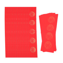 30 Sztuk Blank Czerwony Papier Xuan Na Wyklejki Chińskie Arkusze