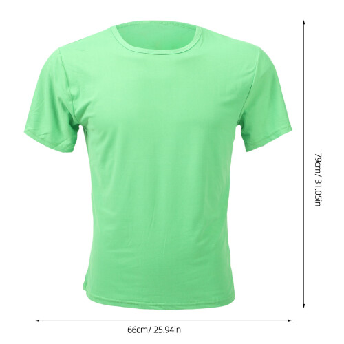 T-Shirt Rond Courtes En Polyester Respirant (2xl) 2