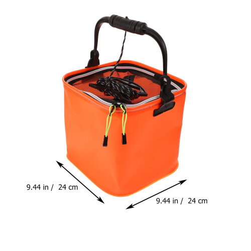 1 Pièce Seau De Pliable Pour Extérieur Camping 1