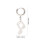 1 Paire De Boucles D'oreilles Pendantes Musical Pour 2
