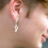 1 Paire De Boucles D'oreilles Pendantes Musical Pour 10