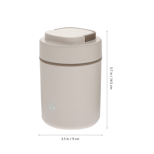 Soup Mug En Acier Inoxydable Couvercle Portable 1