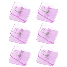 6 Unidades Soporte Transparente Para Almohadillas Perro