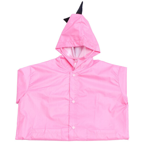 1 Kids Impermeable Con Borde Rosa Xl