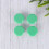 10 Pièces Bouchons De Guidon Pour Route En Pvc Vert 6
