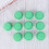 10 Pièces Bouchons De Guidon Pour Route En Pvc Vert 2