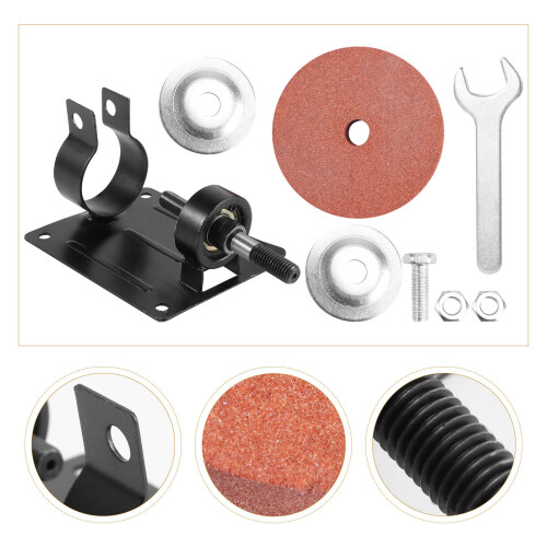 1 Set Pour Meuleuse, Support Ajustage Jade Métaux 2