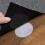 20 Pièces Disques Ronds Auto-Adhésifs Noir Pour Bureau 11
