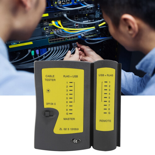 YG468U Professioneller RJ45+USB-Kabeltester 1
