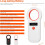 Pet Microchip Reader Scanner 2.4G/BT Wireless RFID Handheld Scanner OLED Display ISO11784/85 FDX-B EMID 128-Data White 5