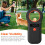 Pet Microchip Reader Scanner 2.4G/BT Wireless RFID Handheld Scanner OLED Display ISO11784/85 FDX-B EMID 128-Data White 3
