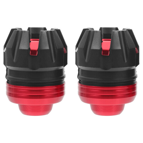2 Unidades Protector De Caída Para Marco Motocicleta Y 1