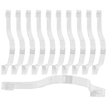 20 Unidades Sandalias Tacón Soporte Plástico Estante Zapatos
