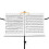 Pince En Pour Partition Portable, Support De Page Pour Chevalet 7