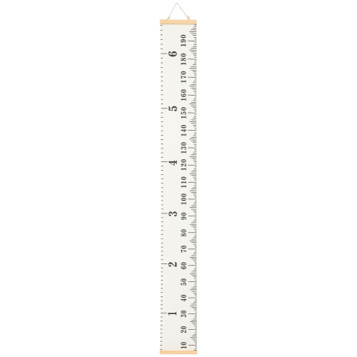 Growth Height Chart Medidora Extraíble Para Pared Dormitorio 1