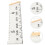 Growth Height Chart Medidora Extraíble Para Pared Dormitorio 3