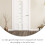 Growth Height Chart Medidora Extraíble Para Pared Dormitorio 10