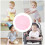 Housse De Pour Bébé En Coton Respirant Avec Coussin Remplaçable 10