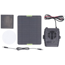 Solar Powered Heater 20W Portable Overheat Protection For Chicken Coop Greenhouse