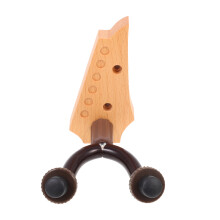 Gitarren-Wandhalter Holz Wandhalterung Für Gitarre Und Ukulele