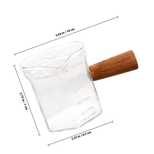 Espresso Messbecher 120 Ml Für Milch Sahne 1
