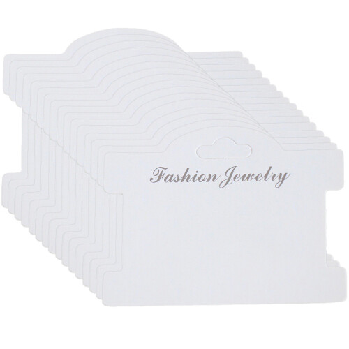 100 Pièces Cartes D'affichage Pour Bracelet Collier