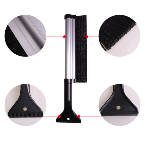 Pelle Grattoir En Alliage Aluminium Déployable Pour 1