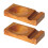 2 Piezas Soportes Para Japoneses De Madera 2