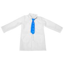 1 Set Kinderarts Wetenschapperjas Met Stropdas En Accessoires