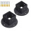 Post Flange Bases 2 Pcs Weather Resistant For 2x2 Square Posts For Outdoor Structures 1