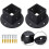 Post Flange Bases 2 Pcs Weather Resistant For 2x2 Square Posts For Outdoor Structures 3