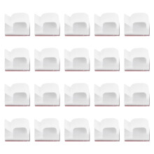 100Stk Ap66 Kabelclips Transparent Selbsthaftend Für Kabelorganisation