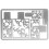 Hollow Out Schilderstencil Camouflage Gekleurde Spuitstencil 9