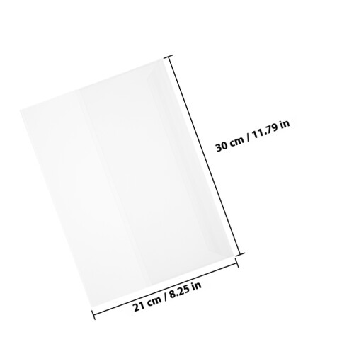 20 Unidades Fundas De Plástico Transparente Para Libros De Bolsillo 1