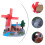 Multi Resin Windmill Castle Landscape Decoration Desktop Ornament 4