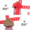 Multi Resin Windmill Castle Landscape Decoration Desktop Ornament 9