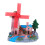 Multi Resin Windmill Castle Landscape Decoration Desktop Ornament 3