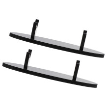 2St Acryl Penrek Zwart, Multifunctionele Standaard Voor