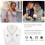 Falsa Cuello De Diamantes Imitación Desmontable Para Mujer 11