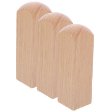 3St Compacte Houtsnijblokken Voor Doe-Het- Sieraden En